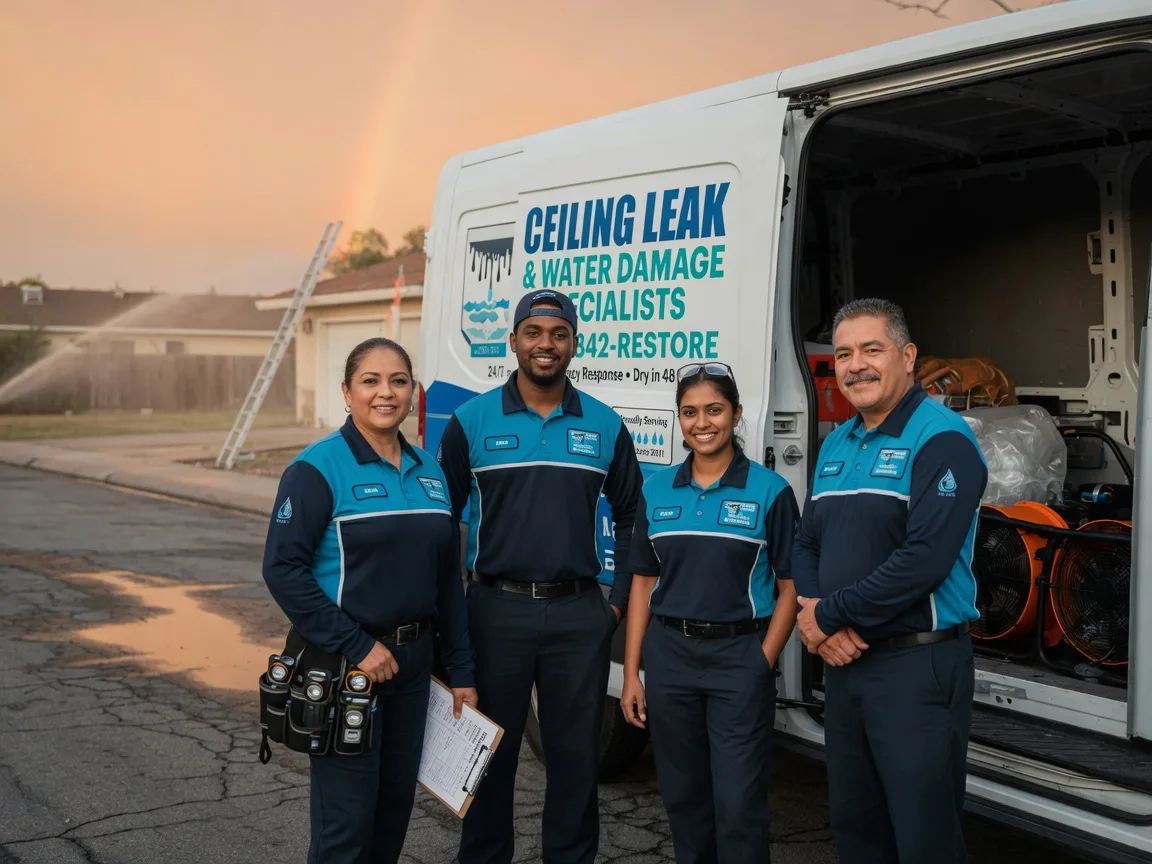 Ceiling Leak Cleanup company in Evansdale, IA
