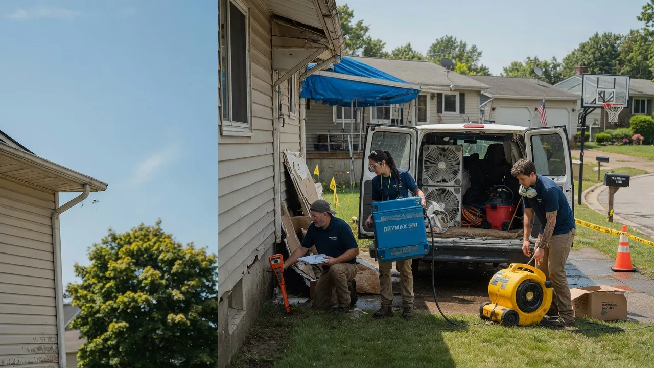 Ceiling Leak Cleanup in Evansdale, IA near me
